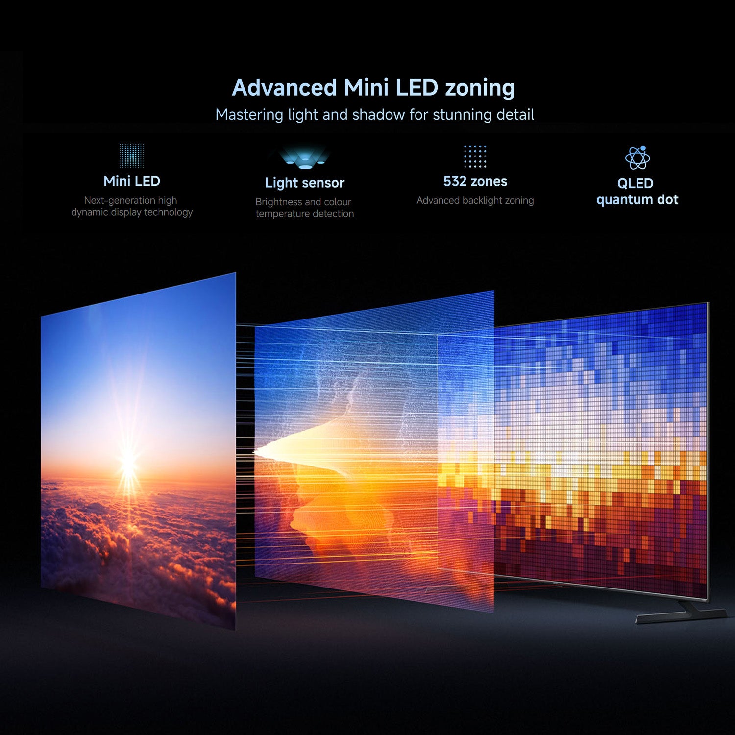 Xiaomi TV S Pro Mini LED 2026 Multiple size options available