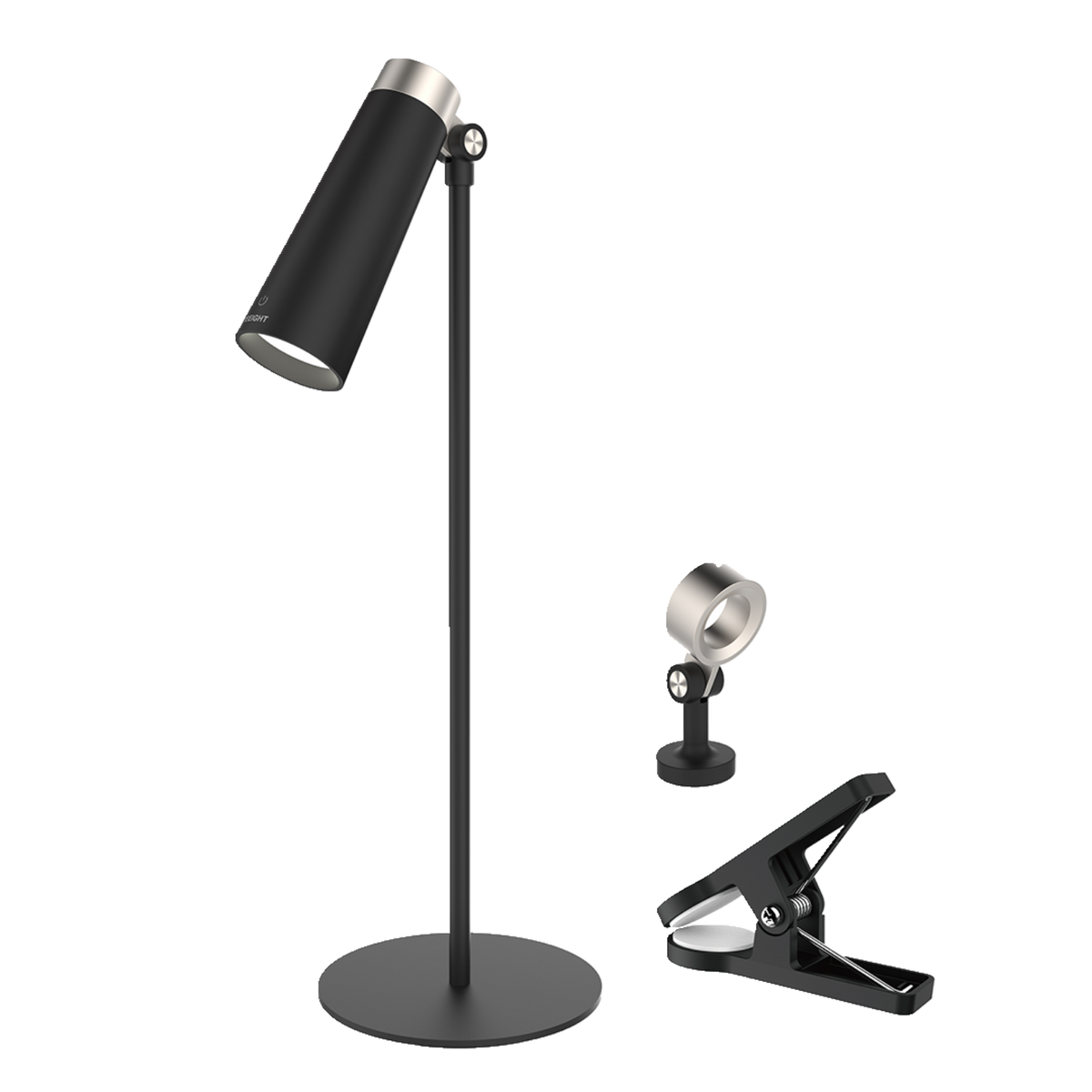 4-i-1 genopladelig skrivebordslampe